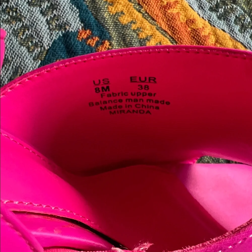 Circus by Sam Edelman Fuchsia Platform Heels